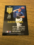David Cone Blue Jays 1995 Score Hall Of Gold #HG93