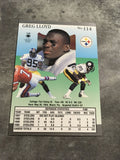 Greg Lloyd Steelers 1991 Fleer Ultra #114