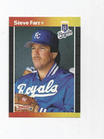 Steve Farr Royals 1989 Donruss #356