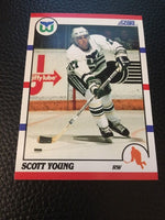 Scott Young Whalers 1990-1991 Score #21