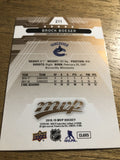 Brock Boeser Canucks 2018-2019 Upper Deck MVP #211