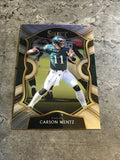 Carson Wentz Eagles 2020 Panini Select #17