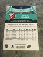 Brock Nelson Islanders 2021-22 Upper Deck MVP #131