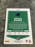 Brian Burns Panthers 2021 Panini Donruss #224