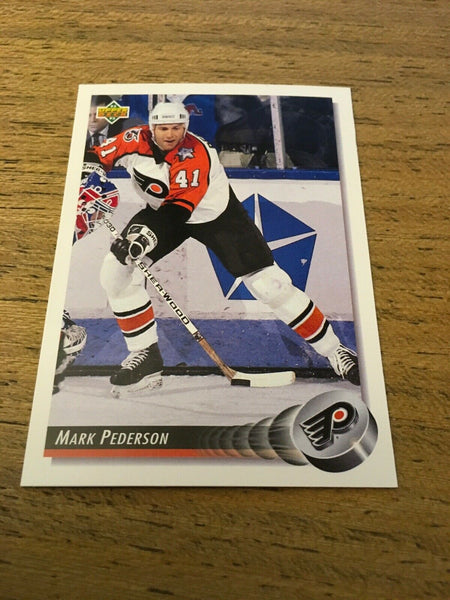 Mark Pederson Flyers 1992-1993 Upper Deck #209