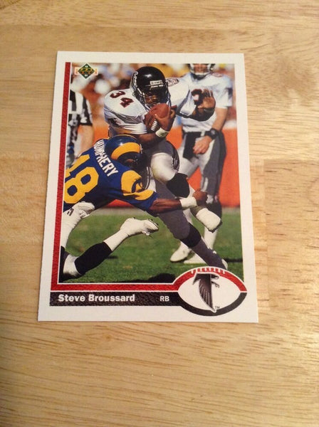 Steve Broussard Falcons 1991 Upper Deck #171
