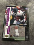 Jamal Anderson Falcons 2000 Upper Deck Ionix #2