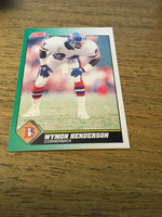 Wymon Henderson Broncos 1991 Score #300