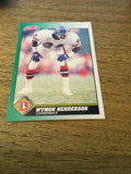 Wymon Henderson Broncos 1991 Score #300