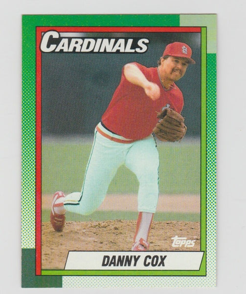 Danny Cox Cardinals 1990 Topps #184