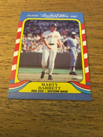 Marty Barrett Red Sox 1987 Fleer Limited Edition #2