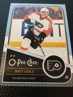 Matt Carle Flyers 2011-2012 O Pee Chee #341