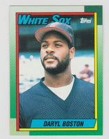 Daryl Boston White Sox 1990 Topps #524