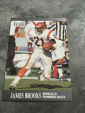 James Brooks Bengals 1991 Fleer Ultra #13