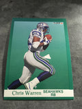 Chris Warren Seahawks 1991 Fleer #194