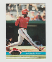Gerald Perry Cardinals 1991 Topps Stadium Club #379
