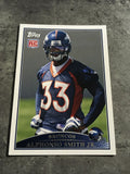 Alphonso Smith Jr. Broncos 2009 Topps Rookie #334