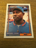 Anthony Young Mets 1992 Topps #148