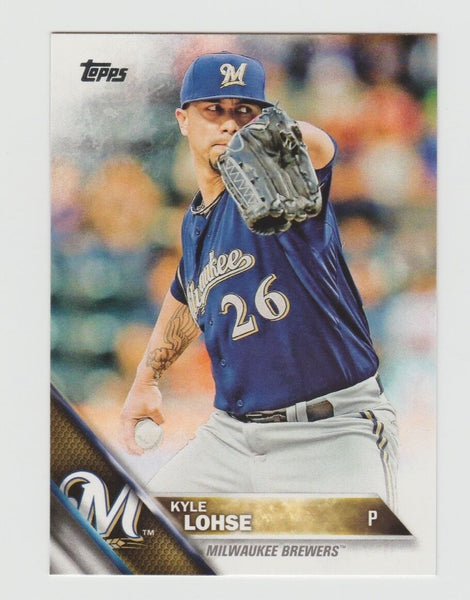Kyle Lohse Brewers 2016 Topps #152