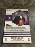 Cris Carter Vikings 2021 Panini Mosaic Man Of The Year #277