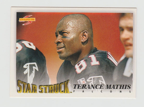 Terance Mathis Falcons 1995 Score Star Struck -#234