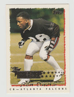 Ron Davis Falcons 1995 Topps Rookie #239