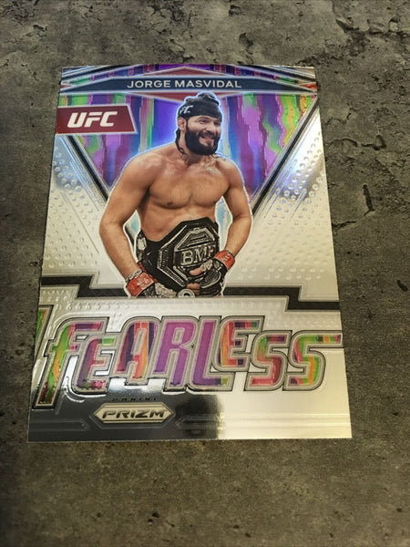 Jorge Masvidal UFC 2022 Panini Prizm Fearless #5