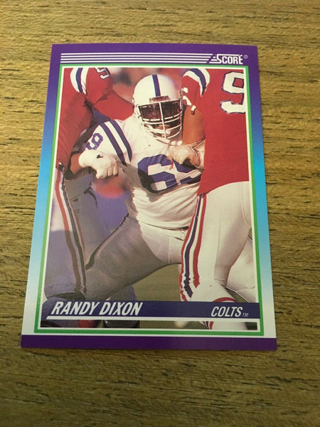 Randy Dixon Colts 1990 Score #520