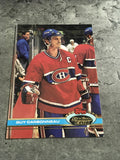 Guy Carbonneau Canadiens 1991-92 Topps Stadium Club #41