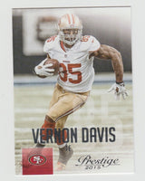 Vernon Davis 49ers 2015 Prestige #197