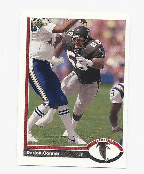 Darion Conner Falcons 1991 Upper Deck #531