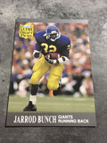 Jarrod Bunch Giants 1991 Fleer Ultra Draft Picks Rookie #281