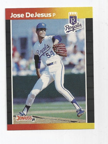 Jose DeJesus Royals 1989 Donruss #558