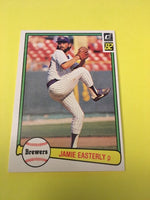 Jamie Easterly Brewers 1982 Donruss #623