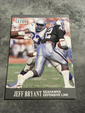 Jeff Bryant Seahawks 1991 Fleer Ultra #133