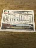Alex Fernandez White Sox 1992 Topps #755