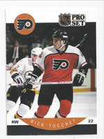 Rick Tocchet Flyers 1990-1991 Pro Set #225