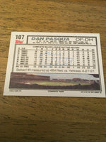Dan Pasqua White Sox 1992 Topps #107