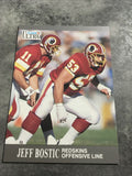 Jeff Bostic Redskins 1991 Fleer Ultra #268