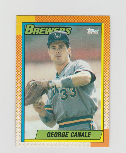 George Canale Brewers 1990 Topps #344
