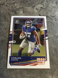 Sterling Shepard Giants 2020 Panini Donruss Optic #75