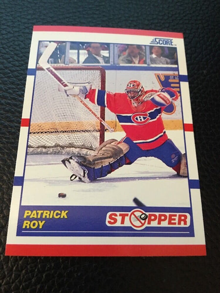 Patrick Roy Canadiens 1990-1991 Score Stopper #344