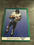 Dennis Gentry Bears 1991 Fleer #219