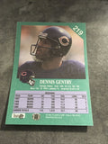 Dennis Gentry Bears 1991 Fleer #219