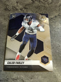Caleb Farley Titans 2021 Panini Mosaic Rookie #345