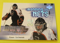 Roman Cechmanek Flyers 2001-2002 UD Mask Collection Manning The Nets #122