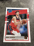 Deni Avdija Wizards 2020-2021 Donruss Rookie #205