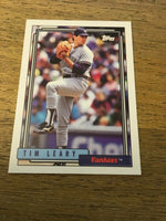 Tim Leary Yankees 1992 Topps #778