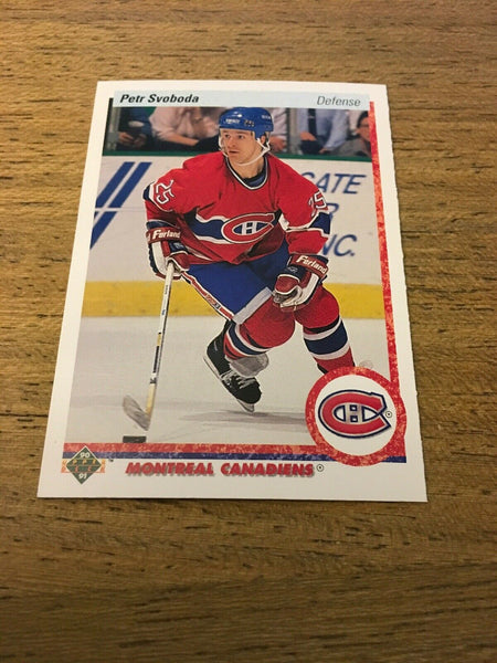 Petr Svoboda Canadiens 1990-1991 Upper Deck #193