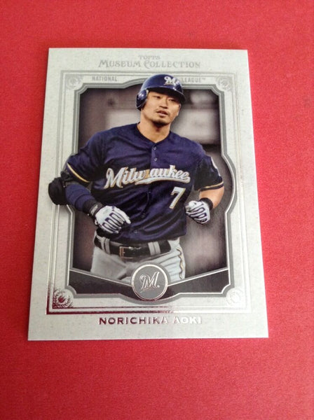 Norichika Aoki Brewers 2013 Topps Museum Collection #56
